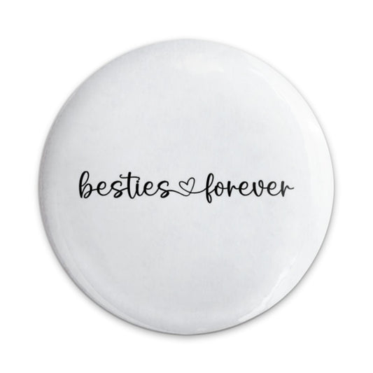 Besties Forever Pinback Button, Friendship Gift, Cute Badge, Matching Accessories, Best Friend Present, Best Friends Forever, BFF Gift - Tawshia