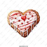 Heart Cookie Tote Bag, Valentines Day Gift, Cute Foodie Bag, Bakery Lover, Holiday Tote, Sweet Treat Bag, Heart Shaped Pastry Bag - Tawshia