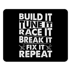 Build It Mouse Pad, Race Car Mousepad, Car Enthusiast Gift, Mechanic Gift, Computer Mouse Pad, Desk Accessory, Gamer Gift, Home Office Decor - Tawshia