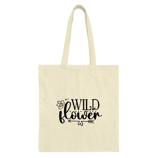 Wildflower Tote Bag, Floral Tote, Nature Lover Gift, Botanical Bag, Trendy Tote Bag, Everyday Tote, Gift for Her, Unique Design Tote - Tawshia