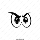 Grumpy Owl Eyes Pocket Mirror, Funny Animal Mirror, Cartoon Owl Eyes, Cute Pocket Mirror, Portable Mirror for Purse, Makeup Mirror - Tawshia