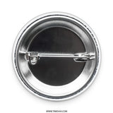 Round Customizable Pin Back Button Wholesale Product