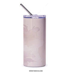 Floral Tumbler, Anemone Flower, Purple Flower Tumbler, Flower Arrangement Tumbler, Elegant Tumbler, Travel Mug, Gift For Her, For Mom - Tawshia