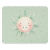 Cute Sun Face with Leaves Printed Rectangle Product