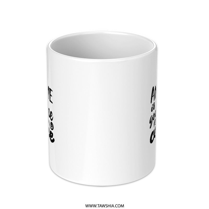 Anytime Is Coffee Time Mug, Coffee Lover Gift, Funny Coffee Mug, Sarcastic Mug, Coffee Addict, Gift For Her, Gift For Him, Cute Mug - Tawshia
