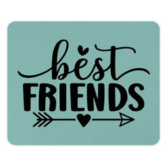 Best Friends Mouse Pad, Cute Friendship Gift, Arrow Heart Design, Office Desk Decor, Unique Mousepad, Bestie Gift Idea, Stylish Computer - Tawshia