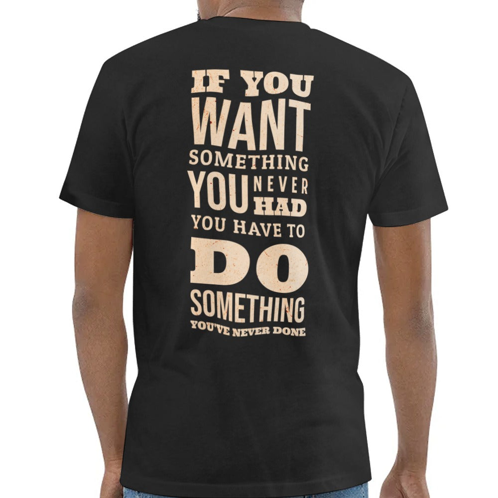 Motivational Quote Back Print Men's T-Shirt product