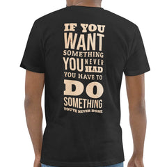 Motivational Quote Back Print Men's T-Shirt product