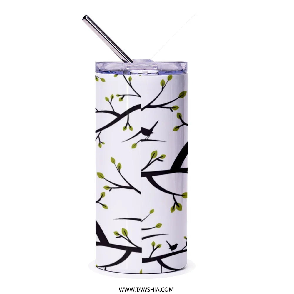 Branches and Birds Patterned Drinkware product type
