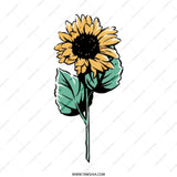 Sunflower Tote Bag, Floral Shopping Bag, Yellow Flower Tote, Cute Everyday Bag, Gift for Her, Nature Lover Tote - Tawshia