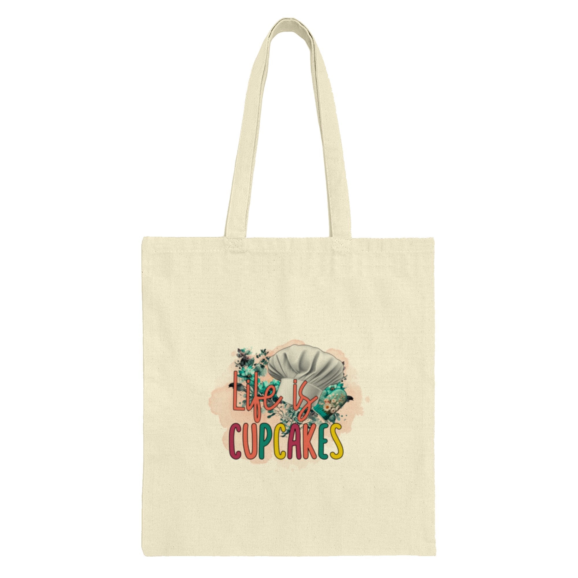 Life Is Cupcakes Graphic Tote Bag product