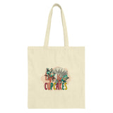 Life Is Cupcakes Graphic Tote Bag product