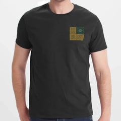 Geometric Pattern Black Custom Design Shirt product type
