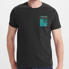 Unique Black Graphic Tee With Cool Design product type