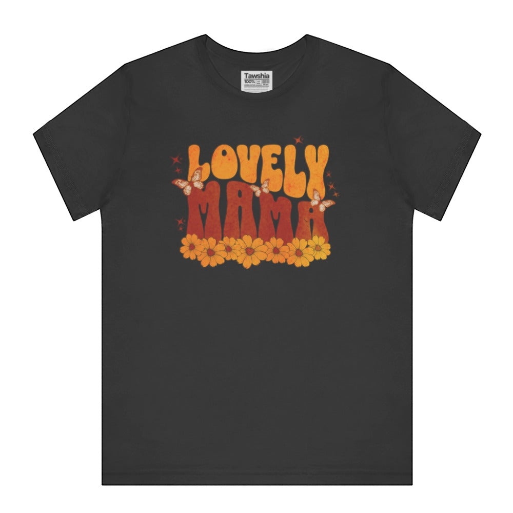 Lovely Mama Floral Graphic T-Shirt product type