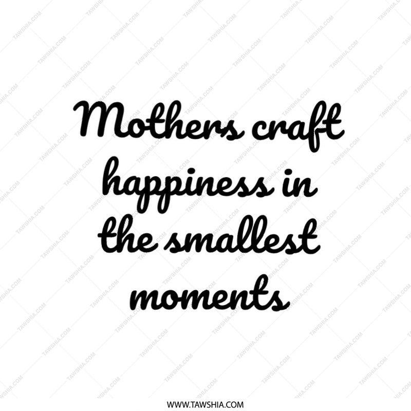 Mothers Craft Happiness Pillow, Home Decor, Throw Pillow, Mom Gift, Mothers Day Gift, Decorative Pillow, Inspirational Quote Pillow - Tawshia