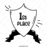 1st Place Award Mug, Winner Gift Mug, Achievement Present, Champion Mug, Best Gift Mug, Victory Celebration Mug - Tawshia