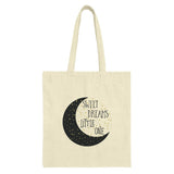 Sweet Dreams Tote Bag, Little One Moon Stars Shopping Bag, Celestial Design, Gift Idea, Unique Tote Bag, Book Bag, Everyday Bag - Tawshia