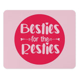 Besties Mouse Pad, Gift For Best Friend, Friends Forever, Cute Desk Decor, BFF Gift Idea, Friendship Gift, Girlfriends Mousepad - Tawshia