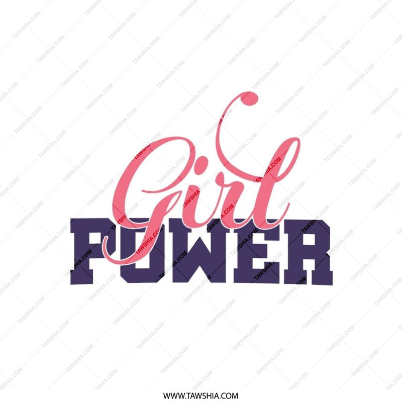 Girl Power Pillow, Empowerment Pillow, Girls Room Decor, Feminist Gift, Trendy Pillow Cover, Decorative Pillow, Dorm Decor, Gift for Her - Tawshia
