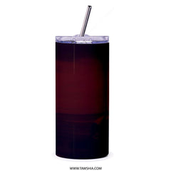 Insulated Travel Mug with Straw Tumbler product