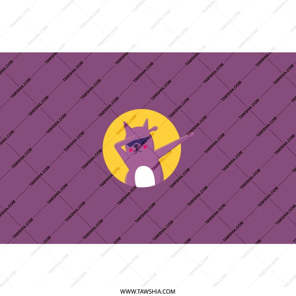 Cool Cat Dab Dance Graphic Design Art product