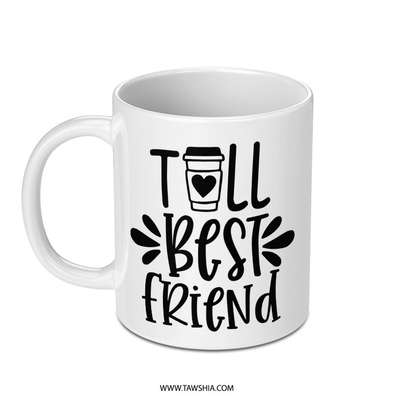 Best Friend Mug, Coffee Lover Gift, Friendship Mug, Gift for Bestie, Best Friends Forever Mug, Cute Friendship Gift, BFF Mug, Friend Mug - Tawshia