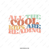 All The Cool Kids Reading Pillow, Teacher Pillow, Reading Nook Decor, Book Lover Gift, Classroom Pillow, Reading Pillow, Kids Pillow - Tawshia