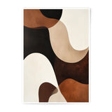 Abstract Art Photographic Prints, Neutral Tones Wall Decor, Modern Home Art, Curves Design Prints - Tawshia