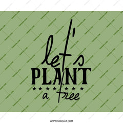 Plant a Tree MousePad, Environmental Design, Eco Friendly, Garden Gift, Desk Decor, Unique Mouse Pad, Earth Day Gift, Green Mouse Pad - Tawshia