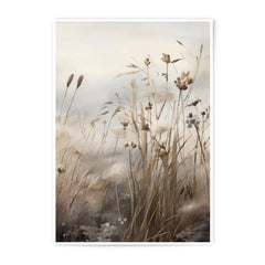 Neutral Grassland Photographic Prints, Beige Botanical Photo, Wall Art Decor, Nature Photography, Modern Home Decor, Farmhouse Print - Tawshia