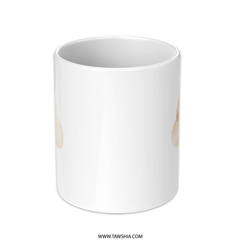 Watercolor Tree Mug, Aesthetic Coffee Cup, Nature Lover Gift, Unique Tree Design, Whimsical Tree Art Mug SKU: MG10004213 - Tawshia