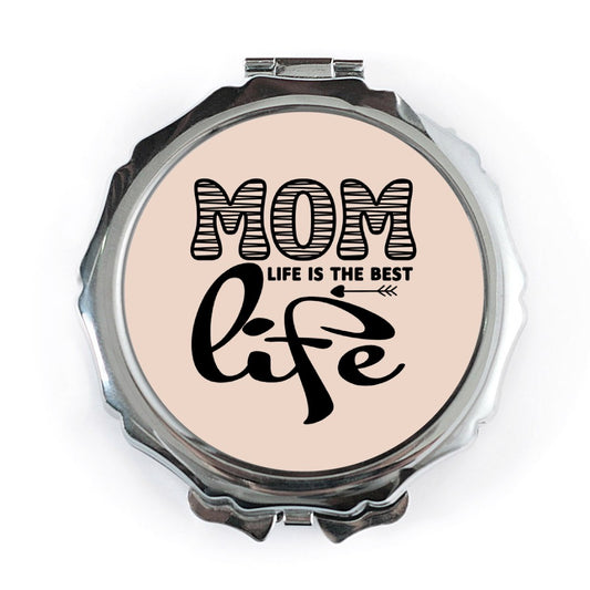 Mom Life Pocket Mirror, Gift for Mom, Mothers Day Gift, Mom Birthday Present, Best Mom Ever Mirror, Mom Appreciation Gift - Tawshia