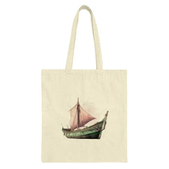 Sailing Boat Tote Bag, Nautical Tote Bag, Boat Lover Gift, Unique Tote Bag, Canvas Tote Bag, Beach Tote Bag, Everyday Tote Bag - Tawshia