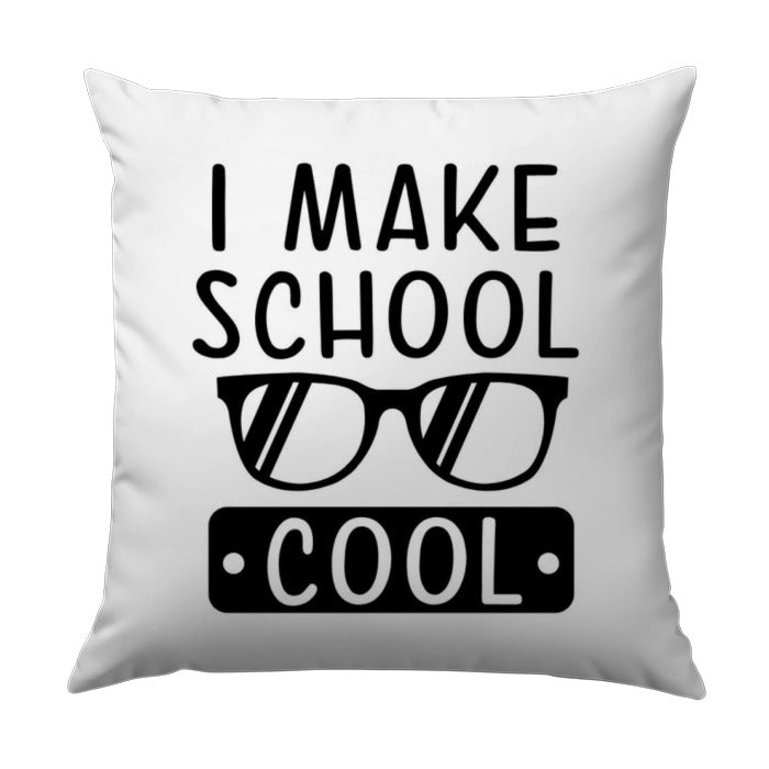 School Cool Pillow, Teacher Pillow, Teacher Gift, End of Year Gift, Professor Pillow, Educator Gift, School Pillow, Cool Teacher Pillow - Tawshia