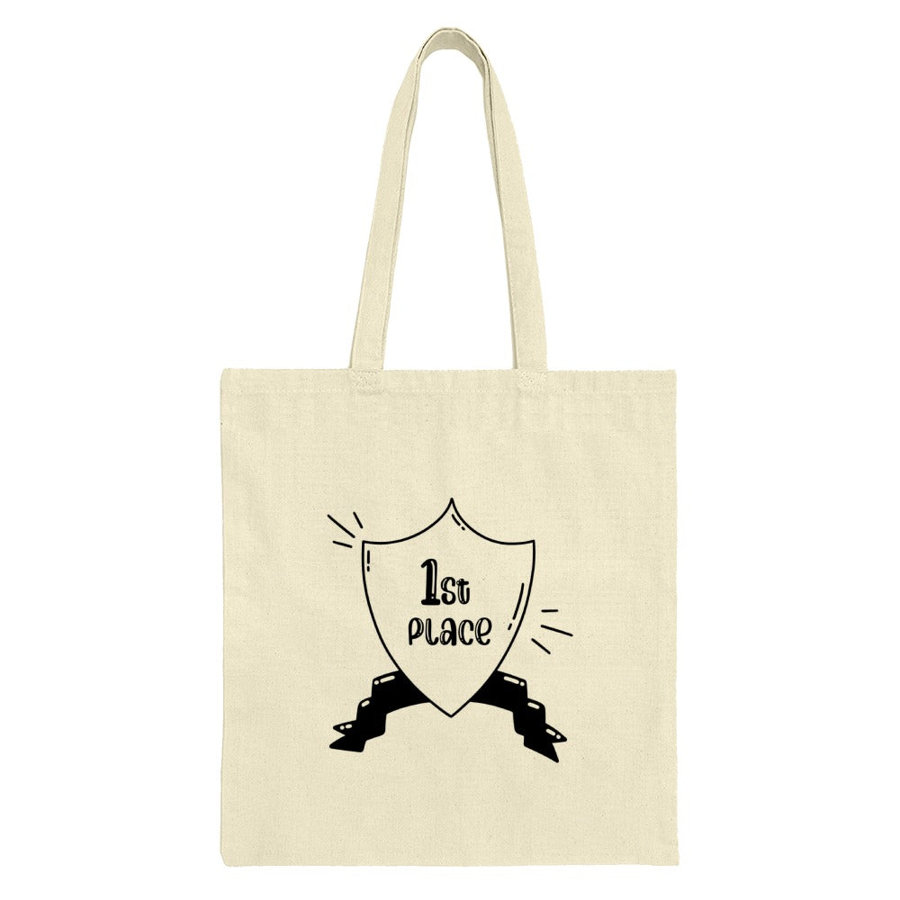 1st Place Tote Bag, Champion Gift, Winner Bag, First Place Prize, Achievement Celebration, Winning Symbol, Gift for Achievers, Award Tote - Tawshia