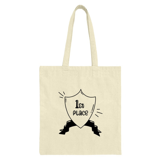 1st Place Tote Bag, Champion Gift, Winner Bag, First Place Prize, Achievement Celebration, Winning Symbol, Gift for Achievers, Award Tote - Tawshia