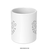 Friends Forever Mug, Cute Friendship Gift, Heart Mug, Best Friend Mug, Gift for Bestie, Old Friends Mug, Funny Mug, Coffee Mug - Tawshia