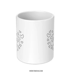 Friends Forever Mug, Cute Friendship Gift, Heart Mug, Best Friend Mug, Gift for Bestie, Old Friends Mug, Funny Mug, Coffee Mug - Tawshia