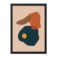 Abstract Shapes Wall Art, Modern Art Print, Geometric Wall Decor, Minimalist Art, Contemporary Art, Wall Decor, Home Decor - Tawshia