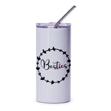 Besties Tumbler, Gift For Best Friend, Friendship Tumbler, Best Friend Gift, Funny Best Friend Gift, Cute Gift For Bestie, Friends Tumbler - Tawshia