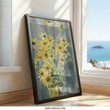 Black Eyed Susans Wall Art, Floral Watercolor Art, Yellow Flowers Print, Botanical Illustration, Fine Art Prints - Tawshia