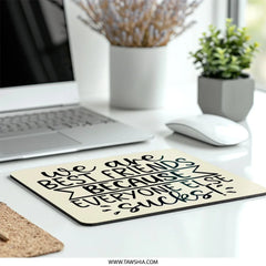 Best Friends Mouse Pad, Funny Friendship Gift, Sarcastic Friend, Unique Office Decor, Desktop Accessory, Funny Mousepad - Tawshia