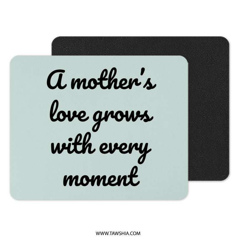 A Mothers Love Mouse Pad, Mom Gift, Mothers Day Gift, Mom Mousepad, Love Quote, Cute Mom Gift, Office Desk, Mother Gift Idea - Tawshia