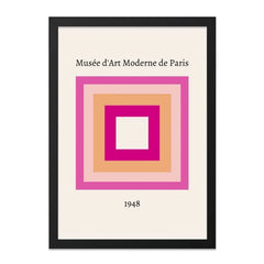 Musee Art Moderne Paris Wall Art, 1948 Geometric Print, Modern Art Poster, Abstract Squares Print, Home Decor, Gallery Wall Art - Tawshia