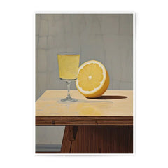 Lemon Still Life Photographic Prints, Kitchen Art, Bar Cart Decor, Citrus Wall Art, Modern Art Prints - Tawshia