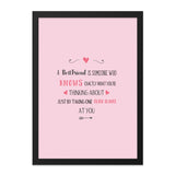Best Friend Wall Art, Friendship Quote Print, Thoughtful Gift, Home Decor, Sister Gift, Gift For Her, Cute Wall Decor - Tawshia