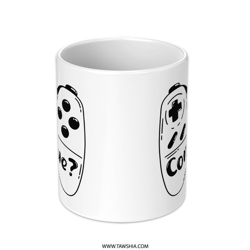 Continue Gaming Mug, Gamer Gift, Video Game Mug, Funny Mug, Gaming Lover, Gift Idea, Gamer Coffee Mug, Game Controller Mug - Tawshia
