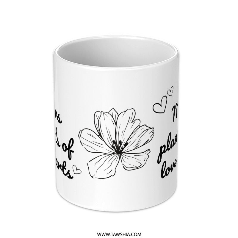 Mothers Day Gift Mug, Mothers Plant Seeds Of Love In Hearts Mug, Best Mother Gift Mug, Heart Mug, Mom Mug, Gift For Her, Coffee Mug - Tawshia