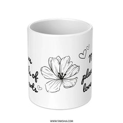 Mothers Day Gift Mug, Mothers Plant Seeds Of Love In Hearts Mug, Best Mother Gift Mug, Heart Mug, Mom Mug, Gift For Her, Coffee Mug - Tawshia